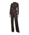 Staud Adrian Jacket Earth In Brown