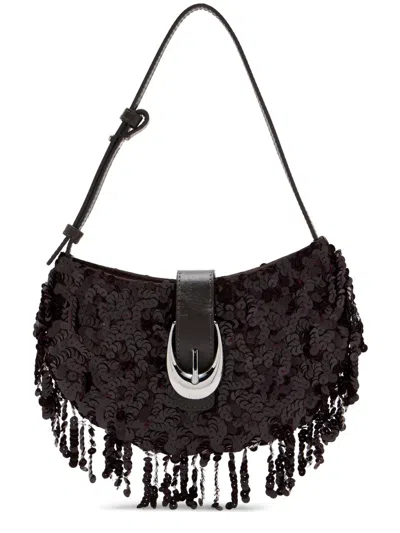 Staud Alana Shoulder Bag In Brown