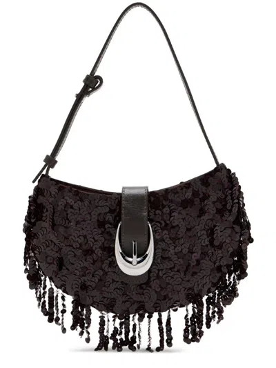 Staud Alana Shoulder Bag In Brown