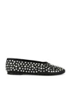 Staud Alba Ballet Flat In Black