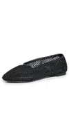 Staud Alba Ballet Flat In Black