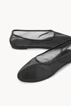 Staud Alba Ballet In Black Mesh In Multi