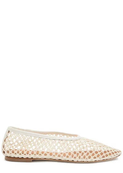 STAUD STAUD ALBA WOVEN BALLET FLATS