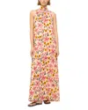 Staud Albee Floral Sleeveless Maxi Dress In Blossom Floral