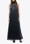Staud Albee Dress In Navy