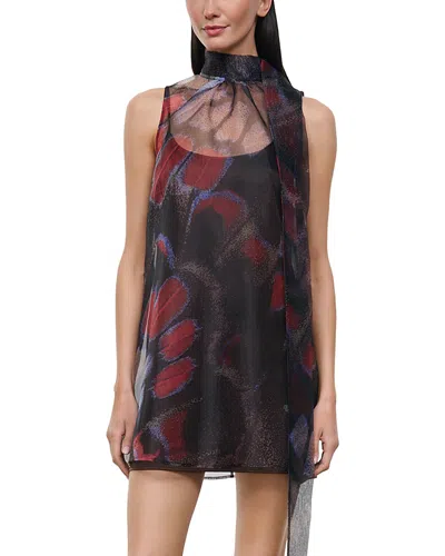 Staud Albee Mini Dress In Multi