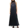 Staud Albee Dress In Midnight/black