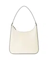 Staud Alec Leather Shoulder Bag In Cream Contour