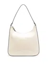 Staud Alec Leather Shoulder Bag In Neutrals