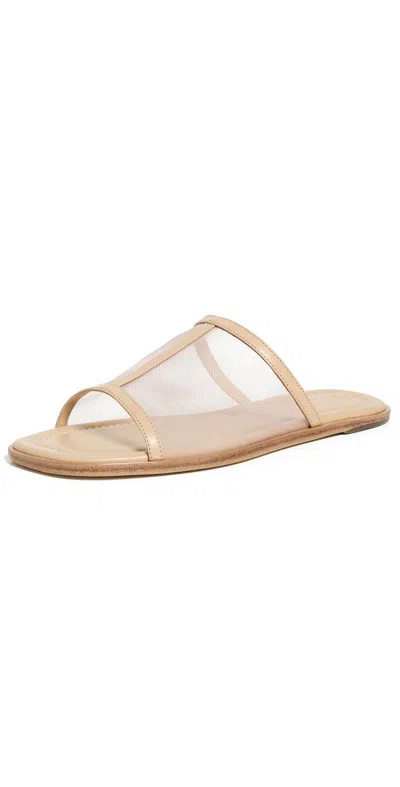 Staud Alessandra Sandals Porcini Mesh