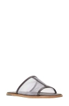 Staud Alessandra Slide Sandal In Espresso Mesh