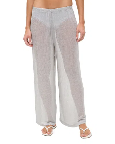 Staud Ali Pants In Silver