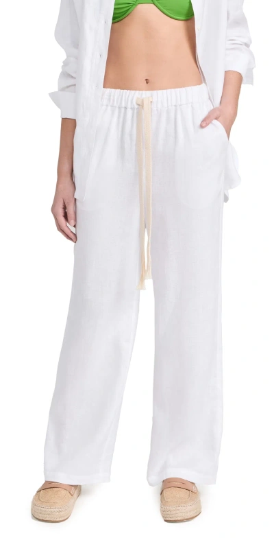 Staud Alize Trousers White