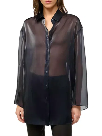 Staud Allen Top In Midnight