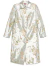Staud Antoinette Coat In Green