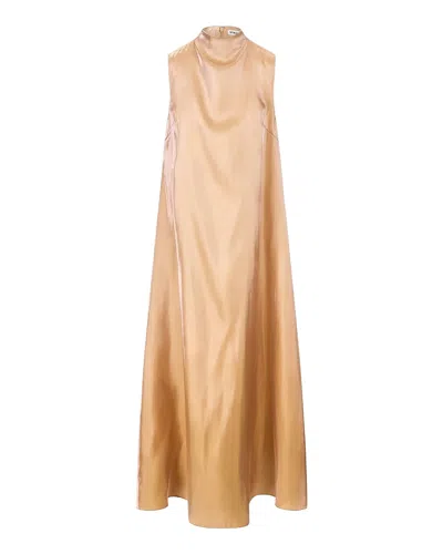 Staud Araya Dress In Beige