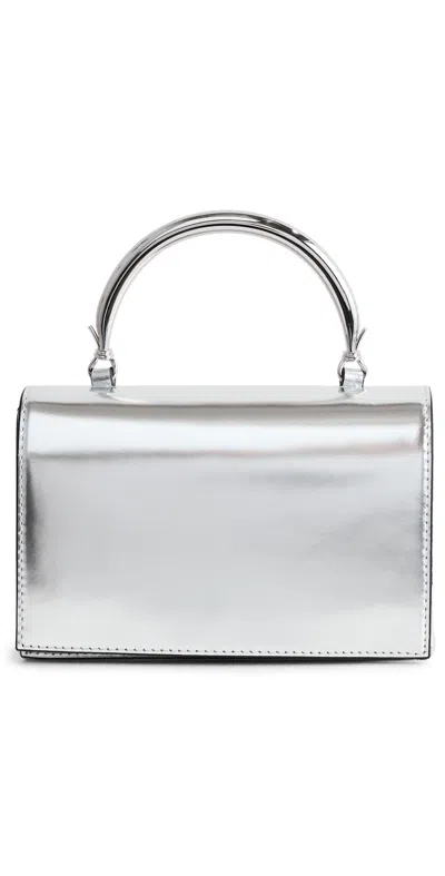 Staud Arc Evening Bag Chrome