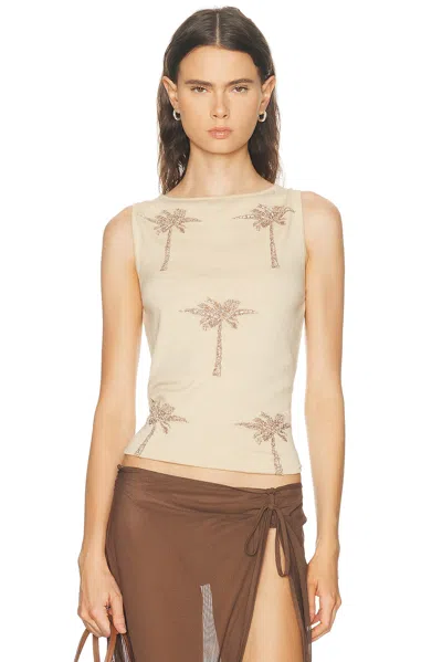 Staud Arden Top In Neutral