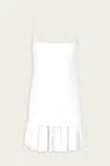 Staud Ari Mini Dress In White In Multi