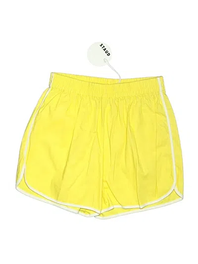 Staud Athletic Shorts In Yellow