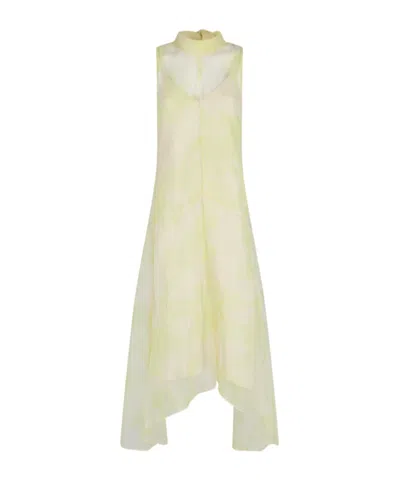 Staud Auden Dress In Yellow