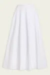 Staud Axel Cotton Maxi Skirt