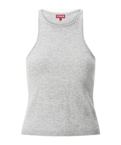 STAUD AYANA RIBBED-KNIT TANK TOP