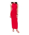 Staud Backless Dress In Red