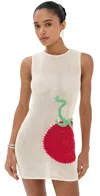 Staud Bailey Dress Roma Ivory
