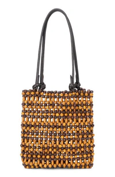 Staud Baja Mini Beaded Tote