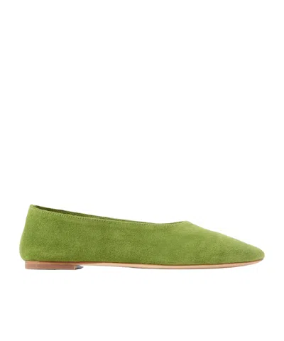Staud Ballet Flats In Green