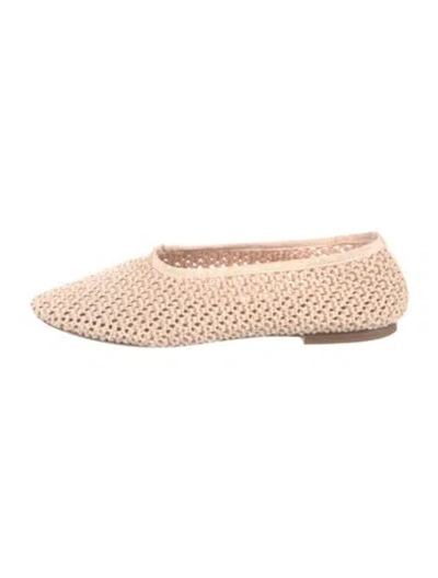 Pre-owned Staud Ballet Flats In Multi