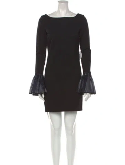 Pre-owned Staud Bateau Neckline Mini Dress W/ Tags