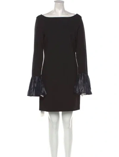 Pre-owned Staud Bateau Neckline Mini Dress W/ Tags