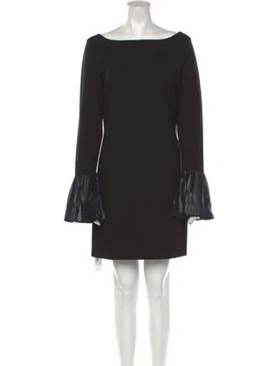 Pre-owned Staud Bateau Neckline Mini Dress W/ Tags