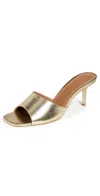 Staud Bea Mules Gold In Multi