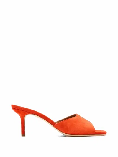 Staud Bea Open-toe Sandals In Orange