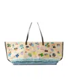 Staud Beach Pattern Handbag In Red