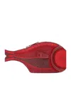 Staud Beaded Fish-shaped Clutch Bag In Pattern