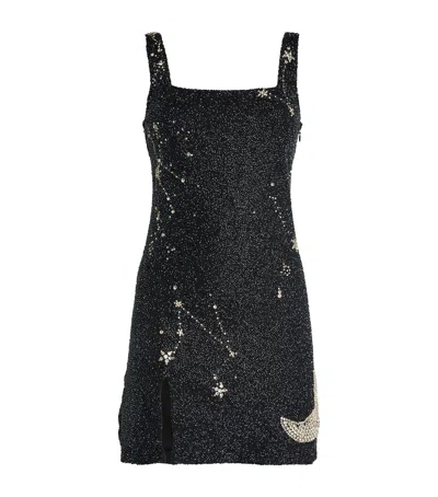 STAUD BEADED LE SABLE MINI DRESS