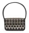 Staud Tommy Beaded Shoulder Bag In Brown