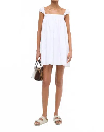 Staud Beau Dress In White