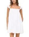 Staud Beau Dress In White