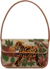Staud Beige Tommy Beaded Bag