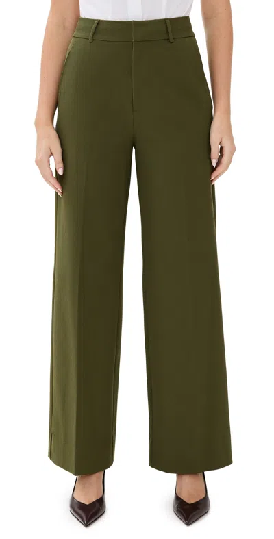 Staud Belted Prince Pants Sergeant Green