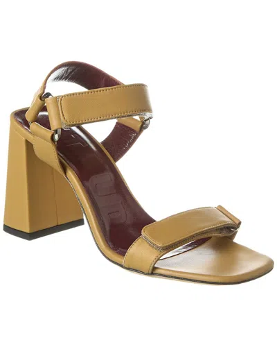 Staud Betty Leather Sandal In Green