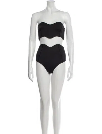 Pre-owned Staud Bikini W/ Tags In Black