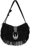Staud Alana Beaded Fringe Shoulder Bag