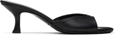 Staud Black Brigitte Heeled Sandals In Blk Black