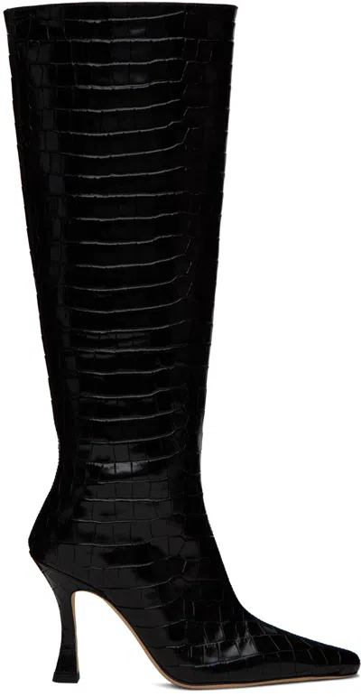 Staud Black Cami Boots In Black (blk)